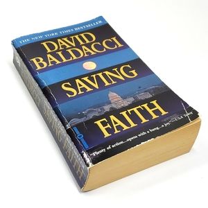 David Baldacci SAVING FAITH Paperback Book